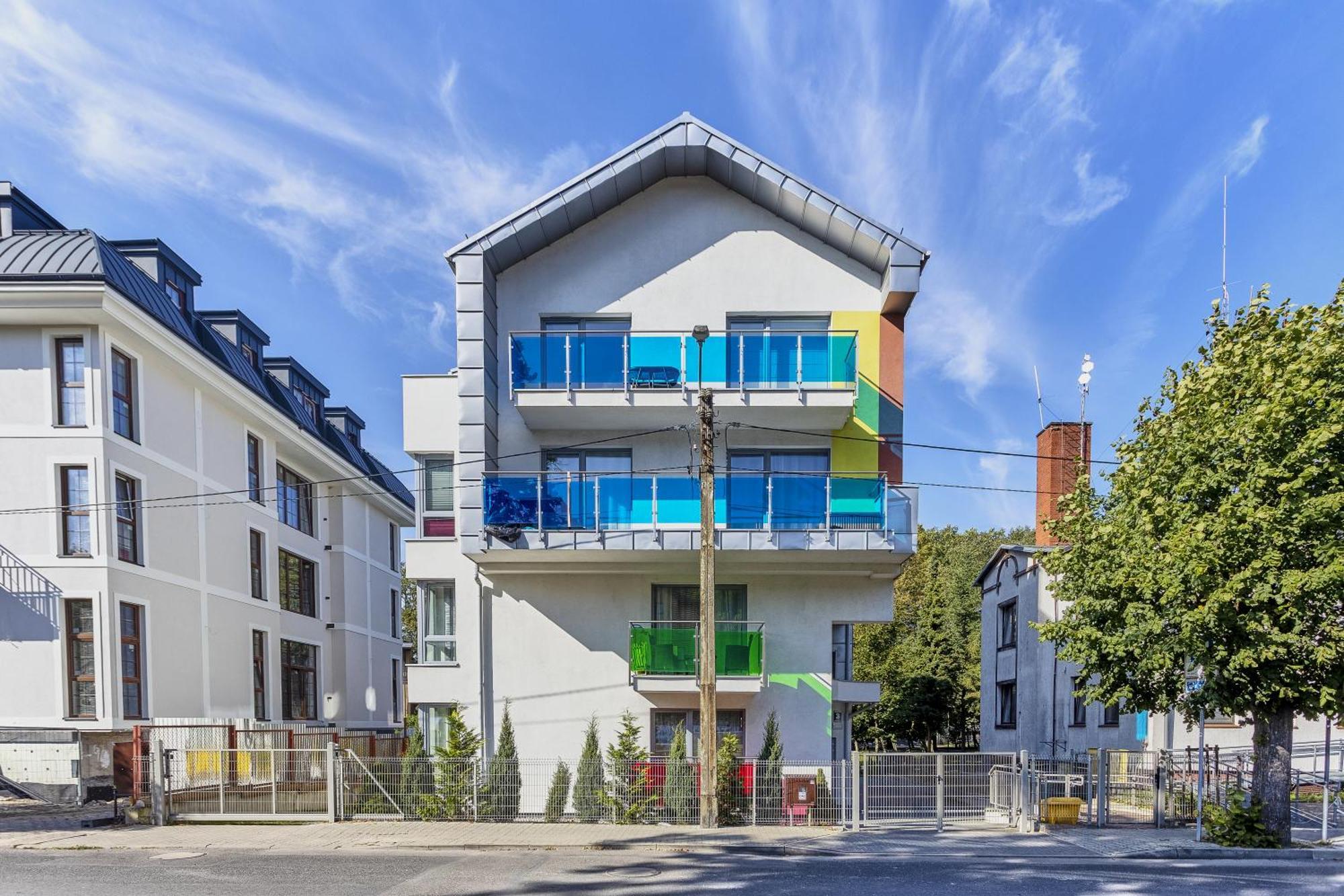מידזיזדרויה Kolorowe Balkony By Baltic Home מראה חיצוני תמונה